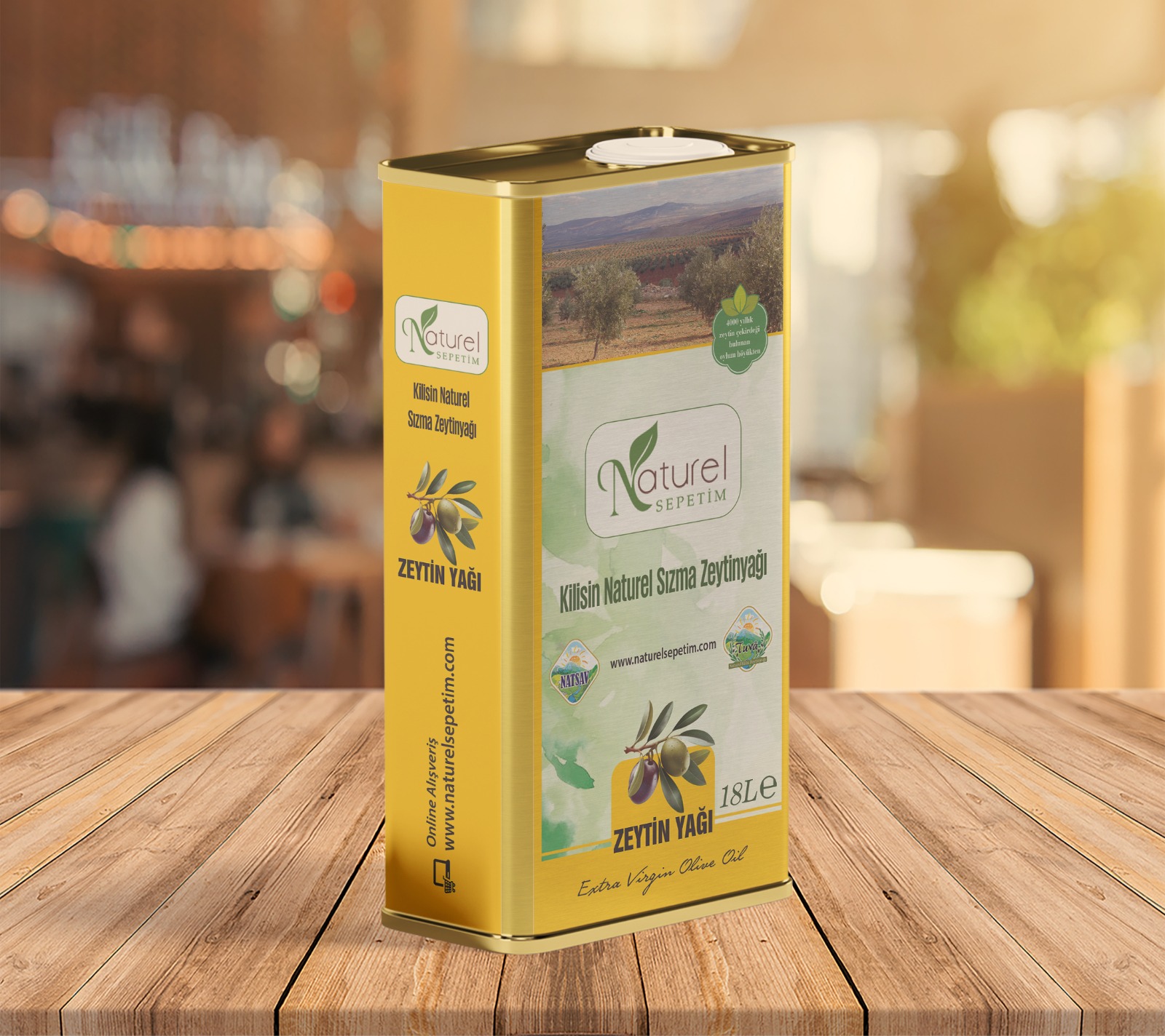 2025-2026 Yeni hasat 18L Naturel Sızma Zeytinyağı