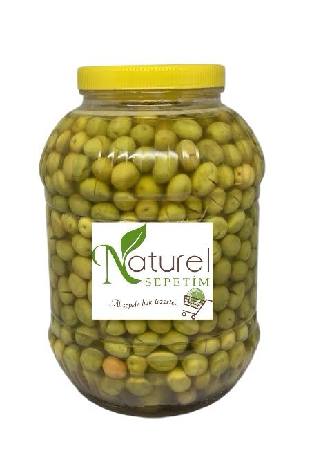 Kilis Kırma Yeşil Zeytin(Net 3kg)