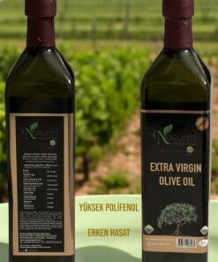 2025-2026 1 litre 478 Polifenol Erken hasat naturel sızma zeytinyağı